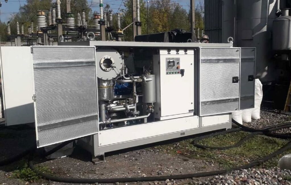 Machine de dégazage de l'huile CMM-4/7 à Casablanca