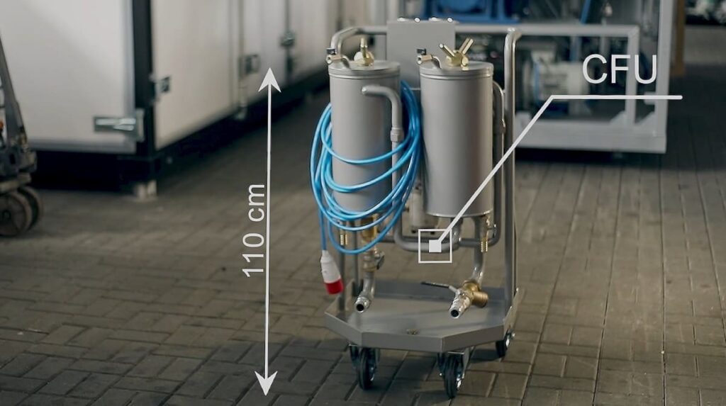 Système de filtration de l’huile CMM-4,0F au Maroc