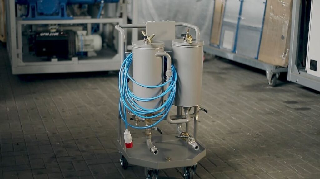 Système de filtration de l’huile CMM-4,0F à Fès