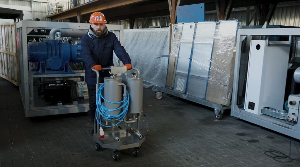 Système de filtration de l’huile CMM-4,0F à Marrakech
